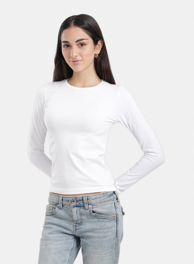 Carina Microfiber Long Sleeve Top - Image 1